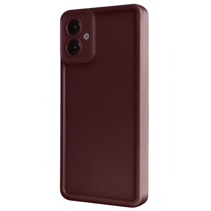 Samsung Galaxy A07 4G Viera Silikon - Bordo