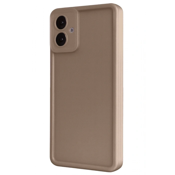 Samsung Galaxy A07 4G Viera Silikon - Kahverengi