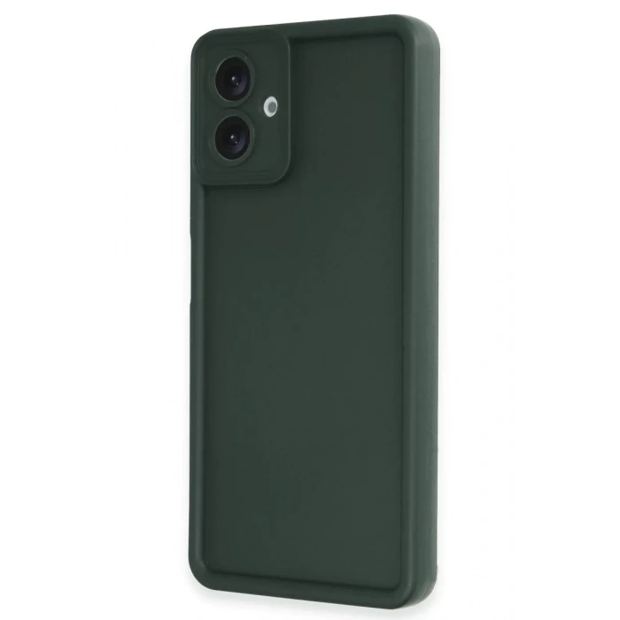 Samsung Galaxy A07 4G Viera Silikon - Koyu Yeşil