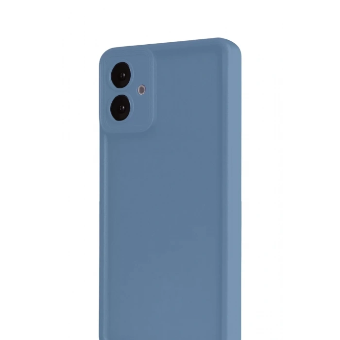 Samsung Galaxy A07 4G Viera Silikon - Mavi