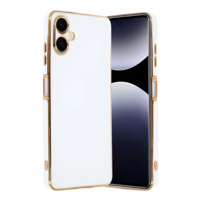 Samsung Galaxy A07 4G Volet Silikon - Beyaz