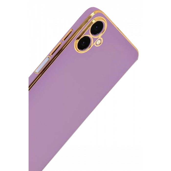 Samsung Galaxy A07 4G Volet Silikon - Mor