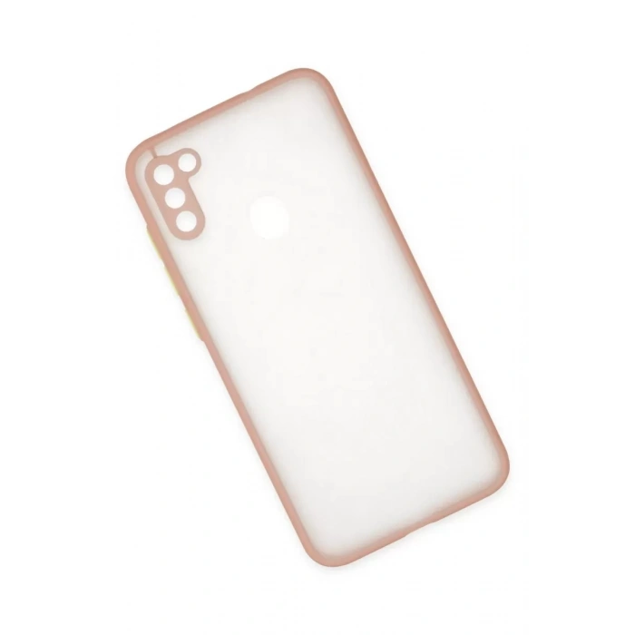 Samsung Galaxy A11 Kılıf Montreal Silikon Kapak - Pembe
