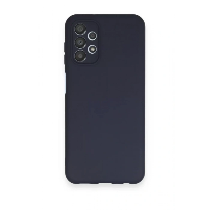Samsung Galaxy A13 4G Kılıf First Silikon - Lacivert