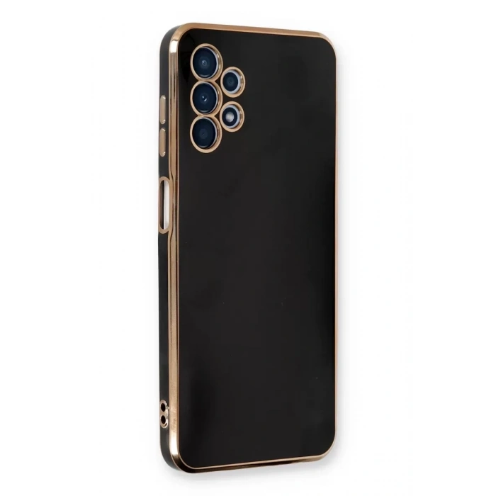 Samsung Galaxy A13 4G Kılıf Volet Silikon - Siyah