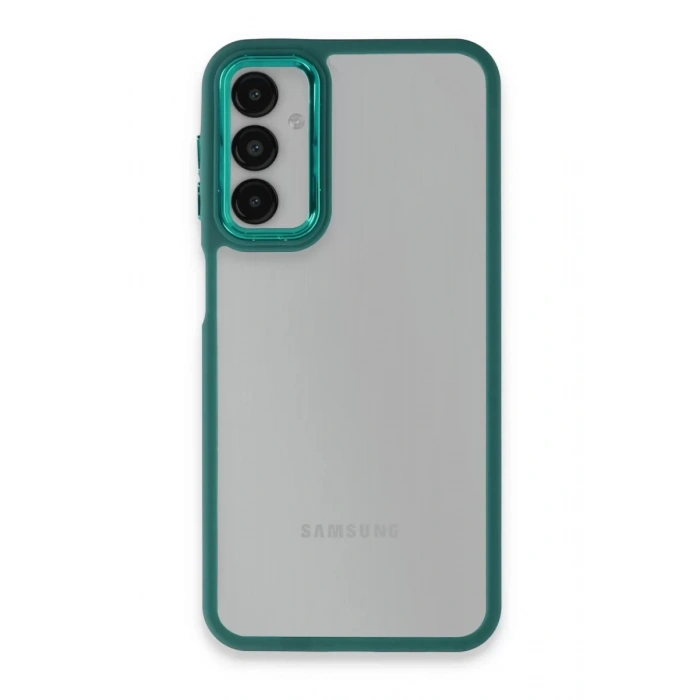 Samsung Galaxy A14 4G Kılıf Dora Kapak - Haki Yeşil