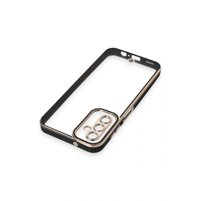 Samsung Galaxy A14 4G Kılıf Liva Lens Silikon - Siyah