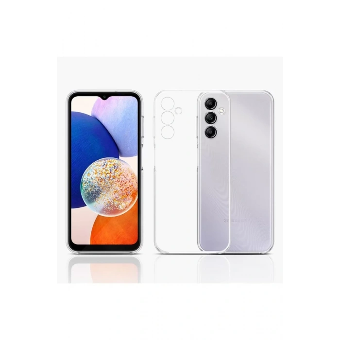 Samsung Galaxy A14 4G Kılıf Lüx Şeffaf Silikon