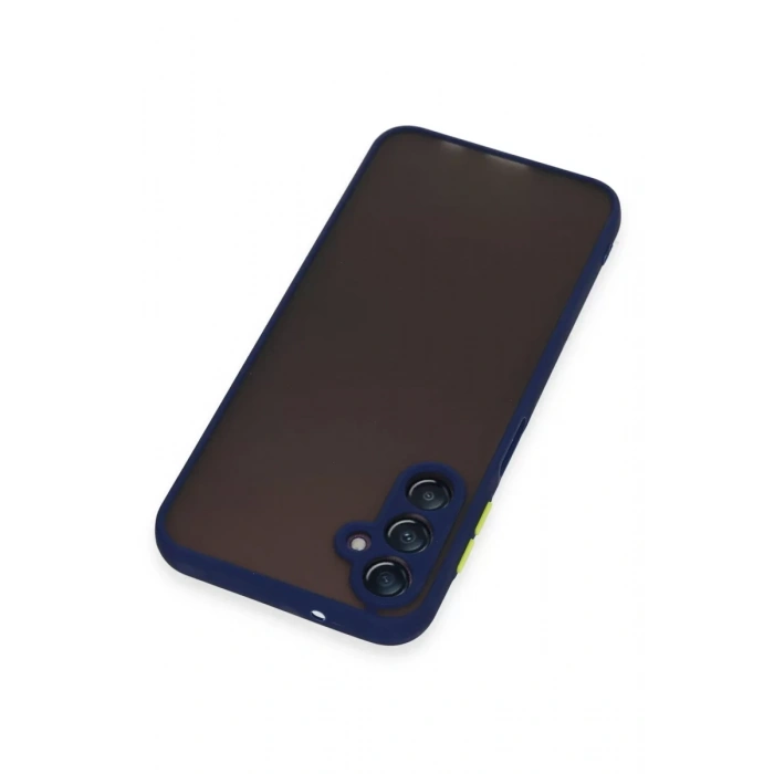 Samsung Galaxy A14 4G Kılıf Montreal Silikon Kapak - Lacivert