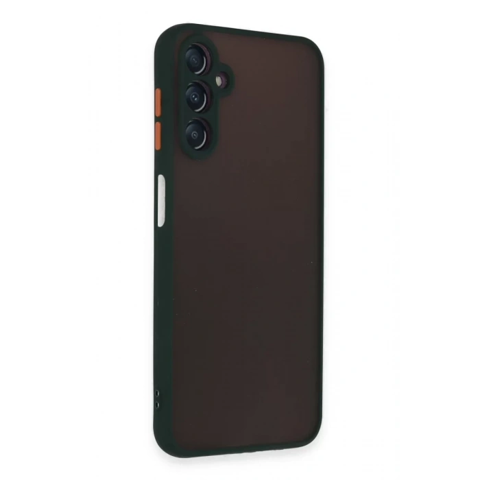 Samsung Galaxy A14 4G Kılıf Montreal Silikon Kapak - Yeşil