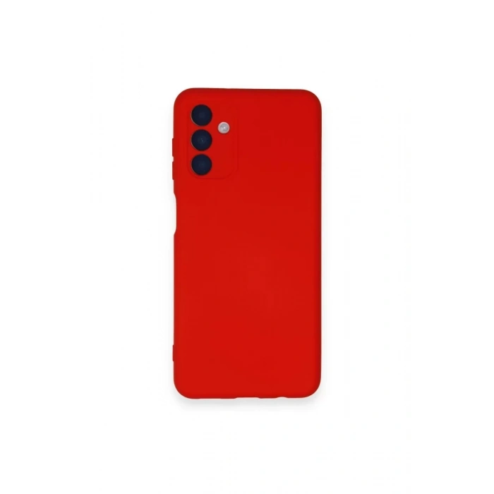 Samsung Galaxy A14 4G Kılıf Nano içi Kadife Silikon - Kırmızı