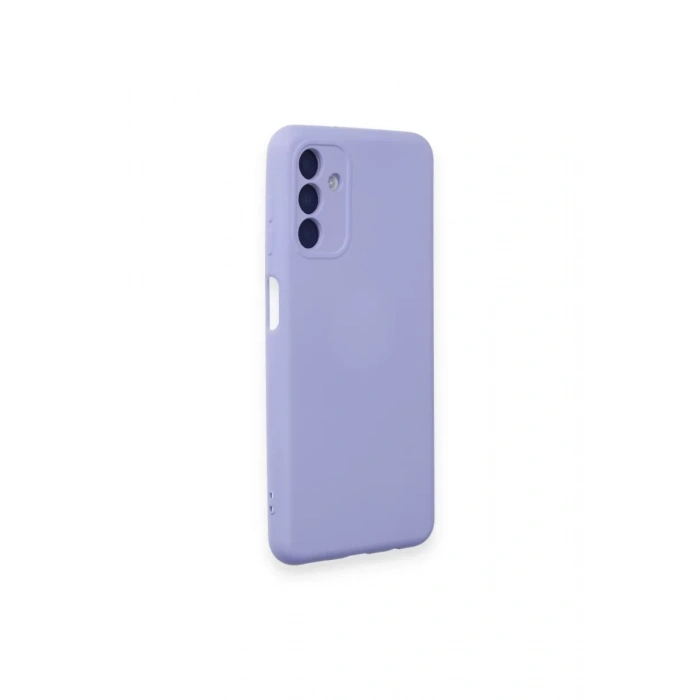 Samsung Galaxy A14 4G Kılıf Nano içi Kadife Silikon - Lila