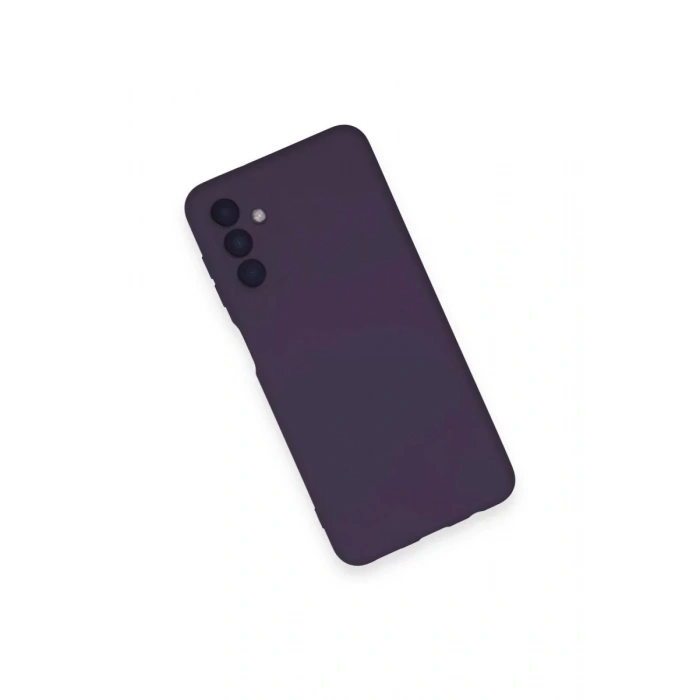 Samsung Galaxy A14 4G Kılıf Nano içi Kadife Silikon - Mor