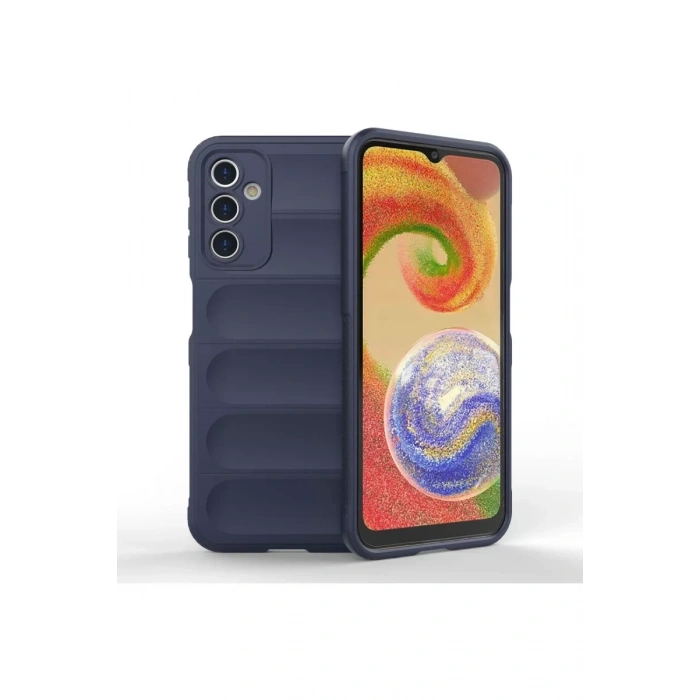 Samsung Galaxy A14 4G Kılıf Optimum Silikon - Lacivert
