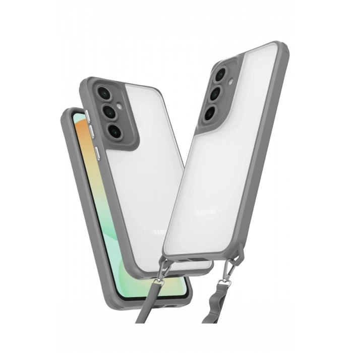Samsung Galaxy A14 4G Kılıf Penta Silikon Kılıf - Titan Gri