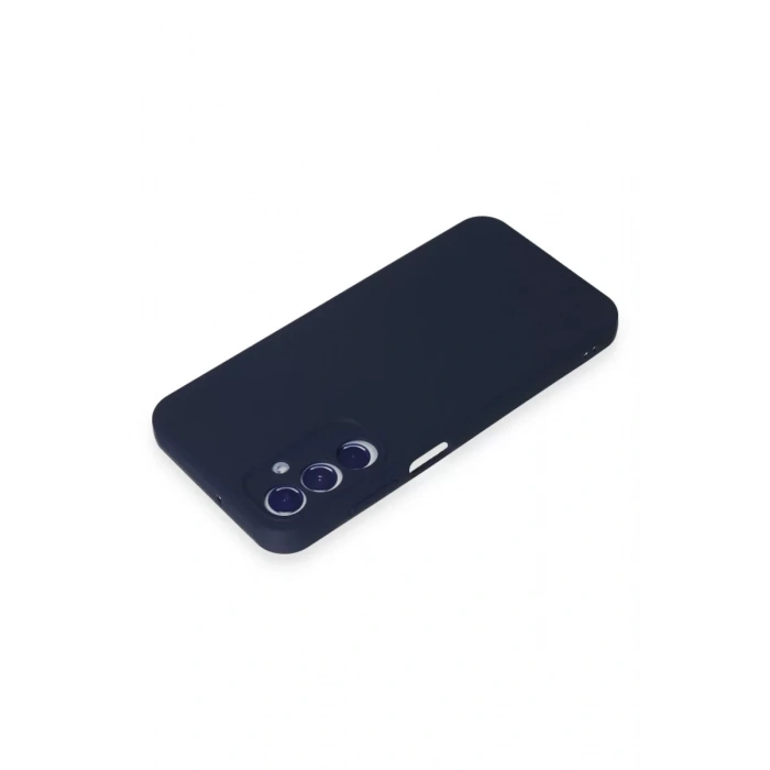 Samsung Galaxy A15 4G Kılıf First Silikon - Lacivert