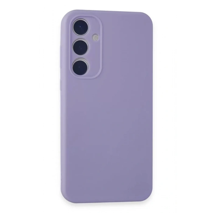 Samsung Galaxy A15 4G Kılıf First Silikon - Lila