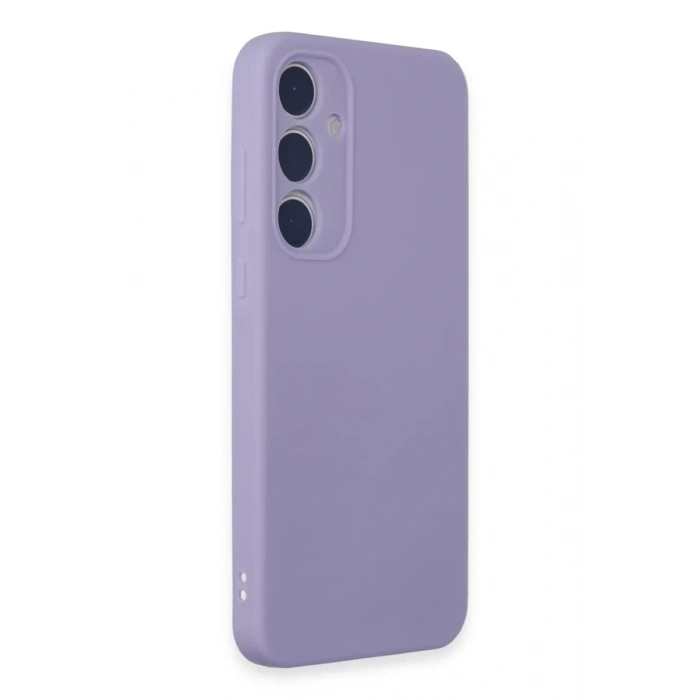 Samsung Galaxy A15 4G Kılıf First Silikon - Lila