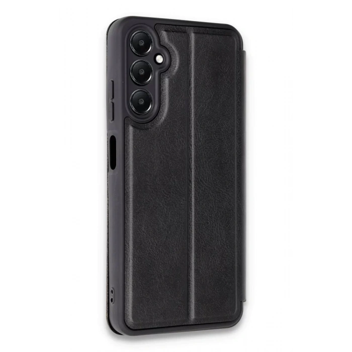 Samsung Galaxy A15 4G Kılıf Flip Cover - Siyah