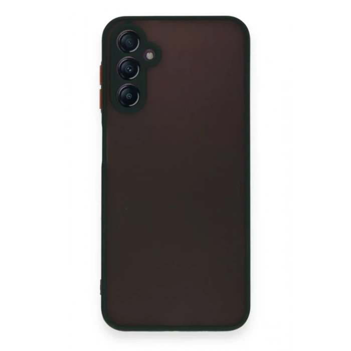 Samsung Galaxy A15 4G Kılıf Montreal Silikon Kapak - Yeşil