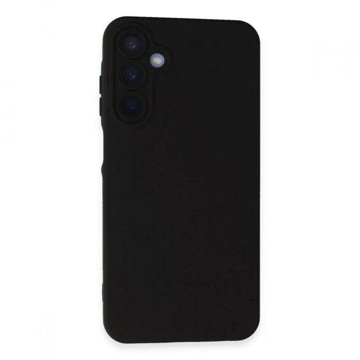 Samsung Galaxy A15 4G Kılıf Nano içi Kadife Silikon - Siyah