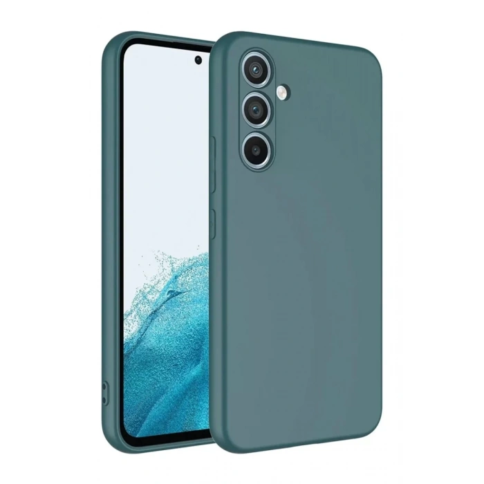 Samsung Galaxy A16 5G Kılıf First Silikon - Koyu Yeşil