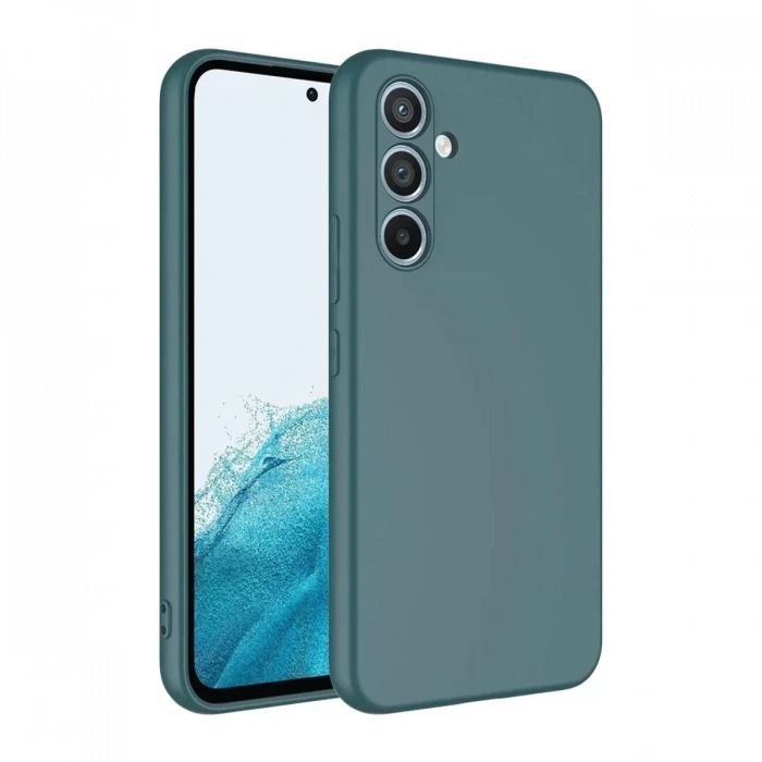 Samsung Galaxy A16 5G Kılıf First Silikon - Koyu Yeşil