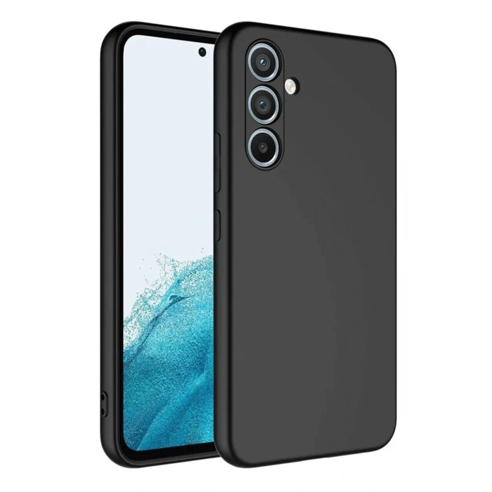 Samsung Galaxy A16 5G Kılıf First Silikon - Siyah