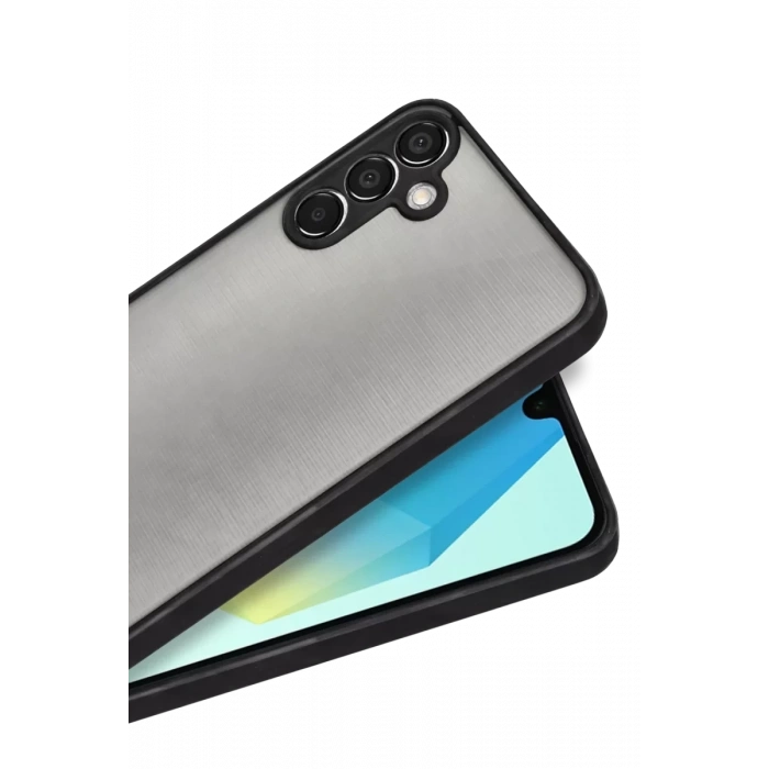 Samsung Galaxy A16 5G Kılıf Montreal Silikon Kapak - Siyah