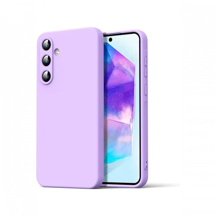 Samsung Galaxy A16 5G Kılıf Nano içi Kadife Silikon - Lila