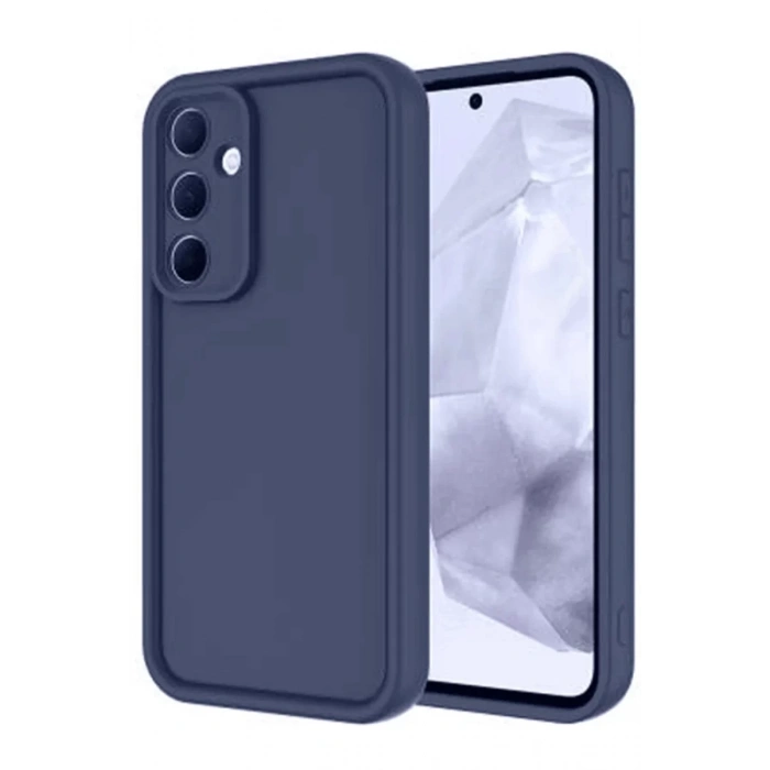 Samsung Galaxy A16 5G Kılıf Viera Silikon - Lacivert