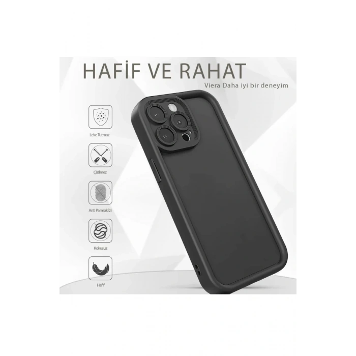 Samsung Galaxy A16 5G Kılıf Viera Silikon - Siyah