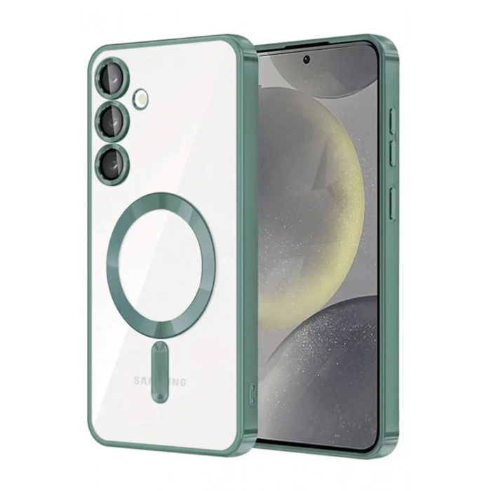 Samsung Galaxy A16 5G Kross Magneticsafe Kapak - Koyu Yeşil