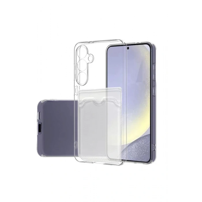 Samsung Galaxy A17 5G Kart Şeffaf Silikon - Şeffaf