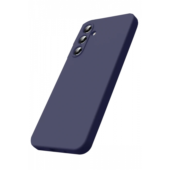 Samsung Galaxy A17 5G Nano içi Kadife Silikon - Lacivert