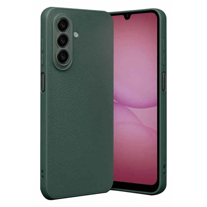 Samsung Galaxy A17 5G Thermax Silikon Kılıf - Koyu Yeşil