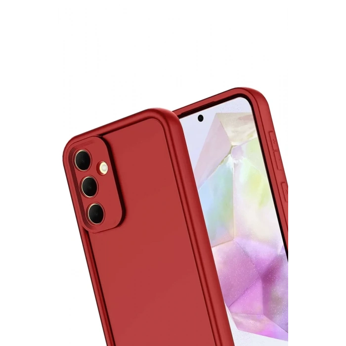 Samsung Galaxy A17 5G Viera Silikon - Kırmızı