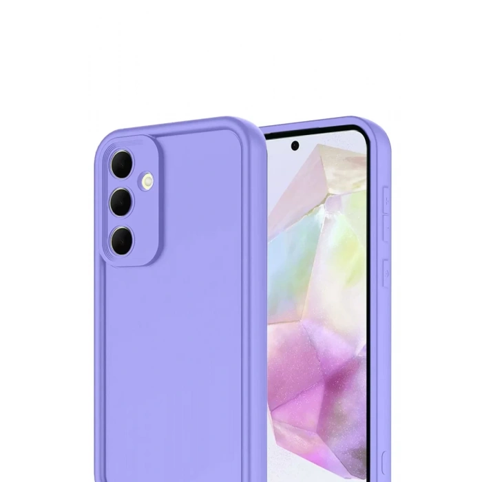 Samsung Galaxy A17 5G Viera Silikon - Lila