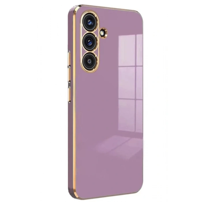 Samsung Galaxy A17 5G Volet Silikon - Mor