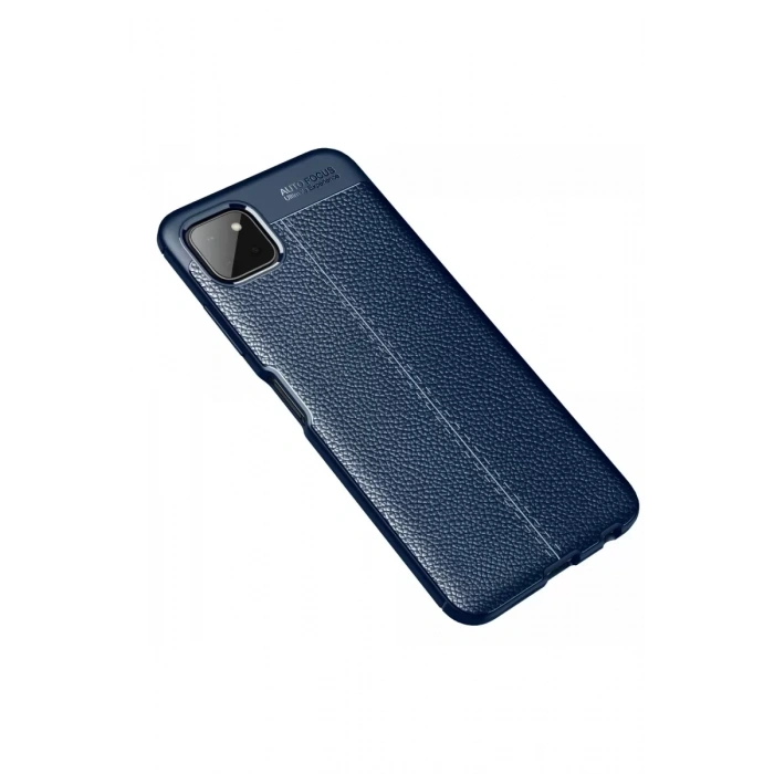 Samsung Galaxy A22 Kılıf Auto Focus Kapak - Lacivert