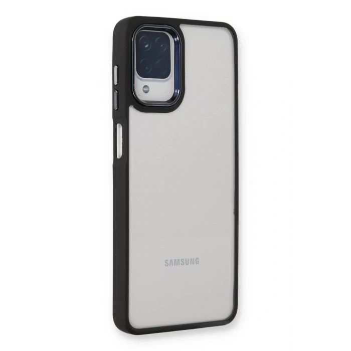 Samsung Galaxy A22 Kılıf Dora Kapak - Siyah