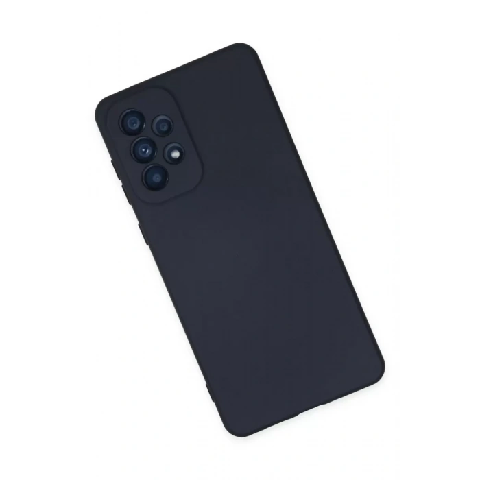 Samsung Galaxy A23 4G Kılıf Nano içi Kadife Silikon - Lacivert