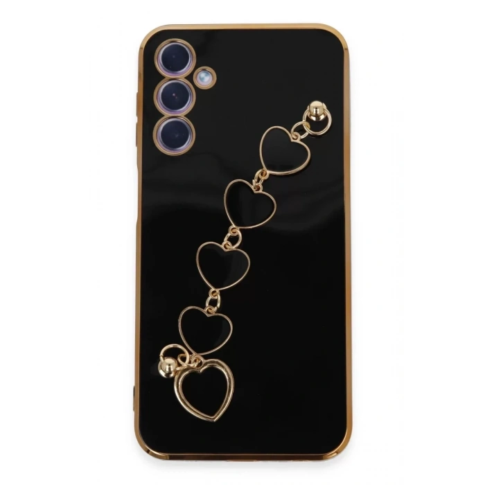 Samsung Galaxy A24 4G Kılıf Esila Silikon - Siyah