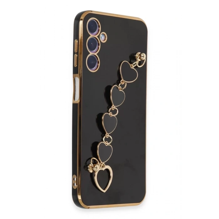 Samsung Galaxy A24 4G Kılıf Esila Silikon - Siyah