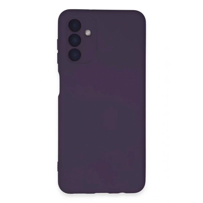 Samsung Galaxy A24 4G Kılıf Nano içi Kadife Silikon - Mor
