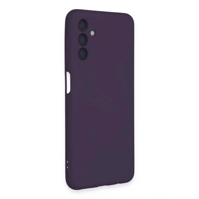 Samsung Galaxy A24 4G Kılıf Nano içi Kadife Silikon - Mor