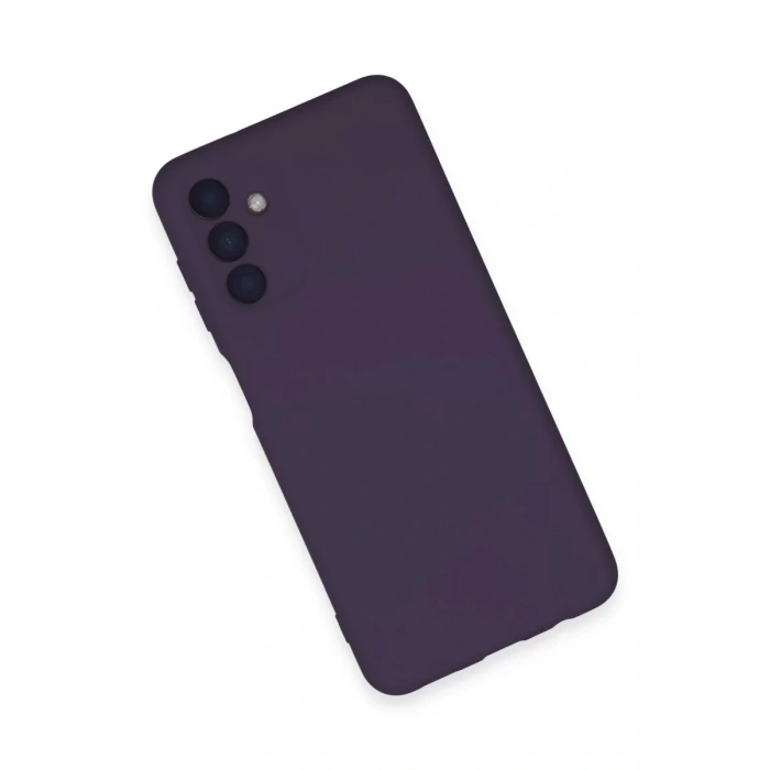Samsung Galaxy A24 4G Kılıf Nano içi Kadife Silikon - Mor