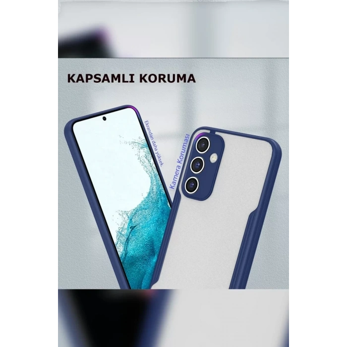 Samsung Galaxy A24 4G Kılıf Platin Silikon - Kırmızı