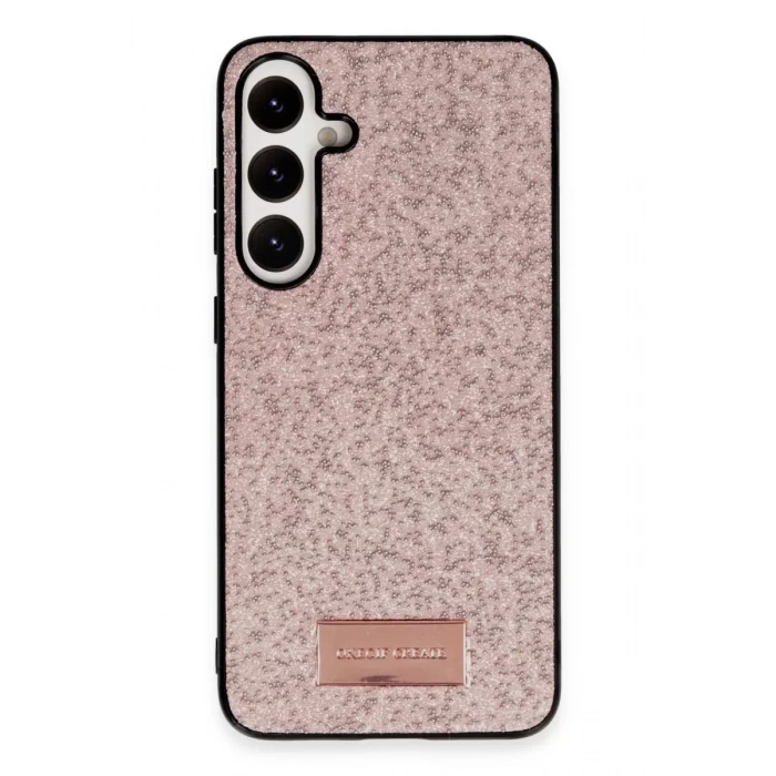 Samsung Galaxy A25 5G Bright Simli Kapak - Pembe