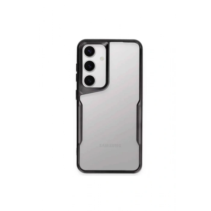 Samsung Galaxy A25 5G Kılıf Boyi Silikon Kapak - Siyah